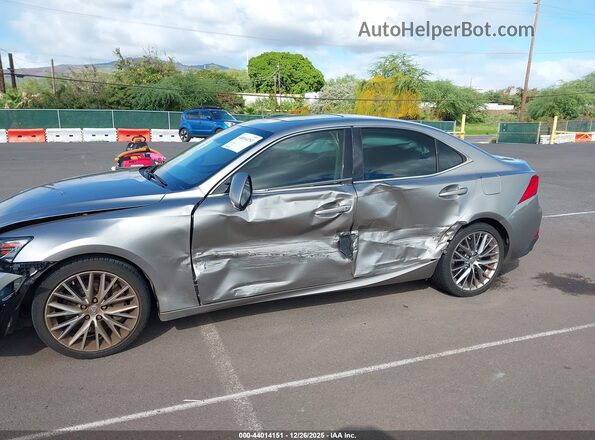 JTHBA1D20H5060297 2017 LEXUS IS 200T Gray Front view