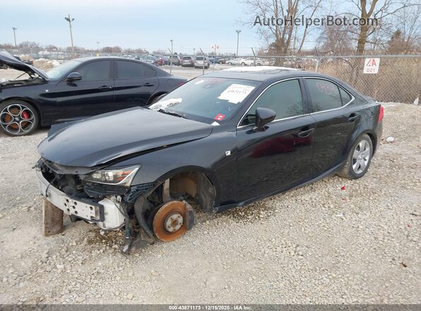 JTHBA1D20J5076618 2018 LEXUS IS 300 Black Przód lewy