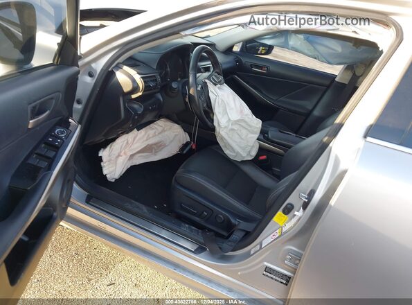 JTHBA1D20K5087569 2019 LEXUS IS 300 Silver Вид салону спереду