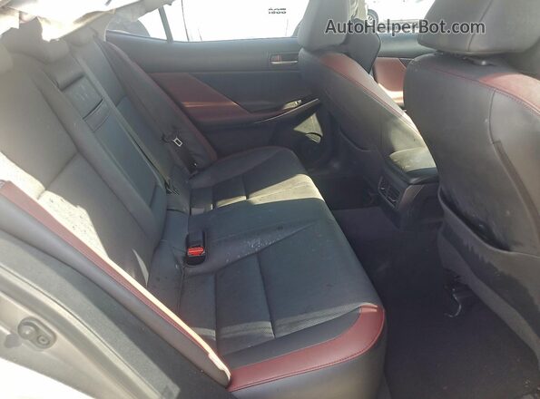 JTHBA1D20K5091525 2019 LEXUS IS Silver Հետևի նստատեղերի տեսք