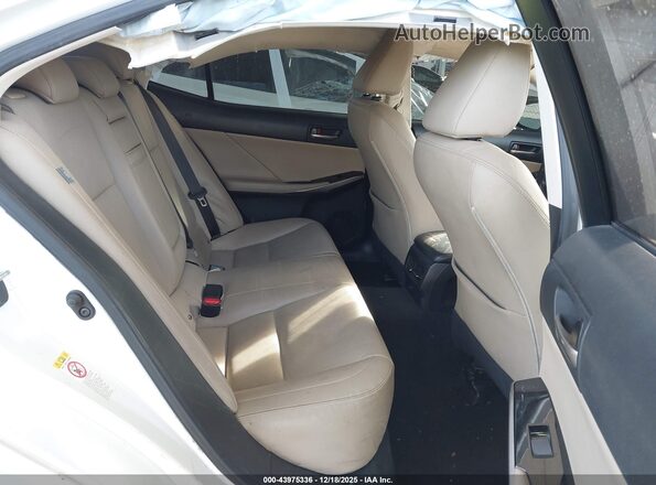 JTHBA1D22K5088772 2019 LEXUS IS 300 White VIN კოდის სტიკერის ხედი