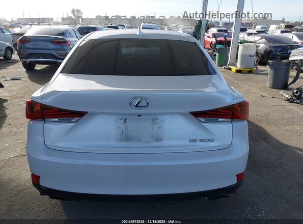 JTHBA1D22K5088772 2019 LEXUS IS 300 White 
