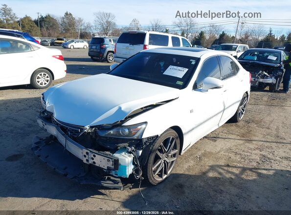 JTHBA1D23J5074880 2018 LEXUS IS 300 Белый Передняя левая четверть