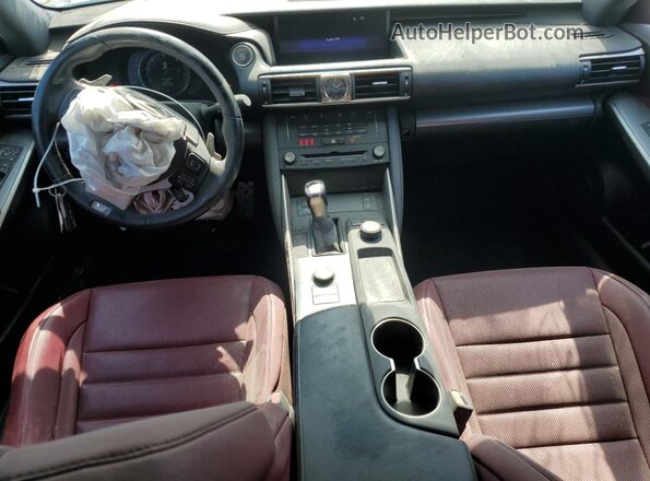 JTHBA1D23J5081991 2018 LEXUS IS Белый Вид панели приборов