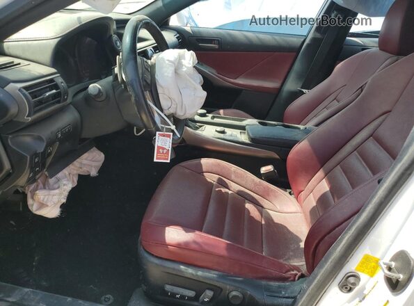 JTHBA1D23J5081991 2018 LEXUS IS Белый Вид салона спереди