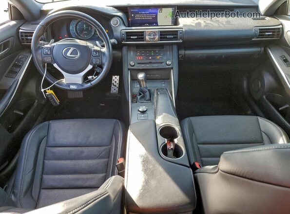 JTHBA1D23K5087209 2019 LEXUS IS White Vista del salpicadero