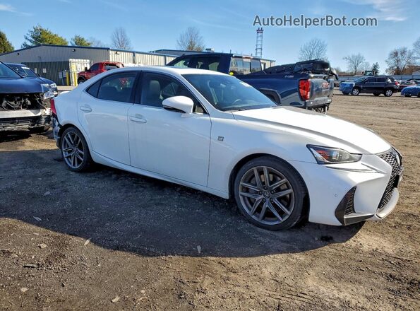JTHBA1D23K5087209 2019 LEXUS IS White Delantero derecho