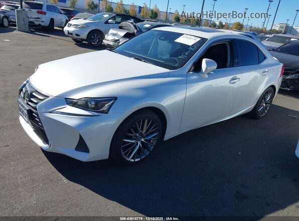 JTHBA1D23K5088151 2019 LEXUS IS 300 White Առջևի ձախ երեք քառորդ տեսարան