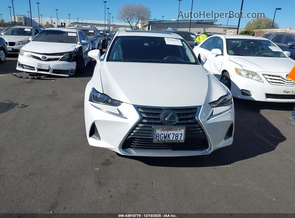 JTHBA1D23K5088151 2019 LEXUS IS 300 White Սալոնի հետևի տեսք