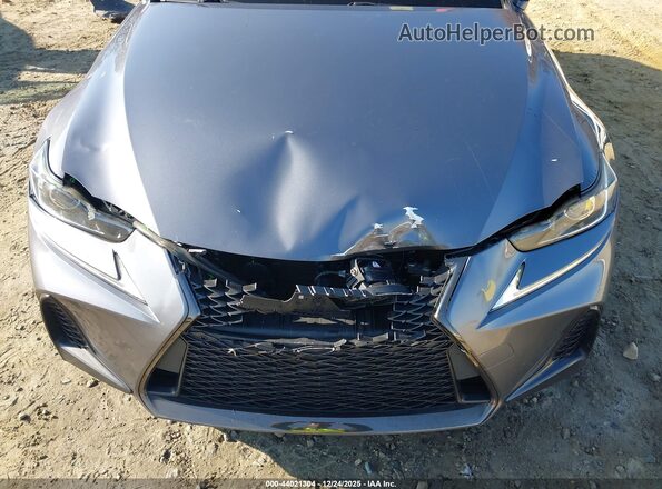 JTHBA1D24H5042854 2017 LEXUS IS 200T Gray Вид спереду