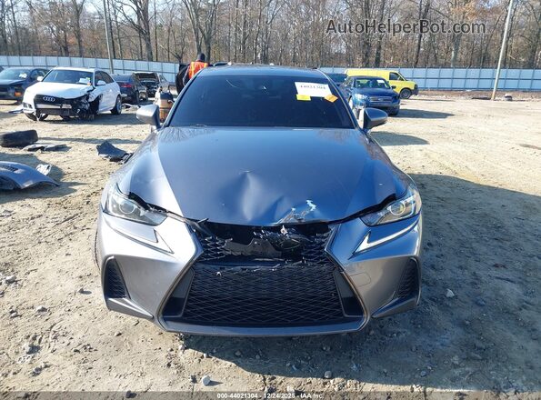 JTHBA1D24H5042854 2017 LEXUS IS 200T Gray Вид щитка приладів