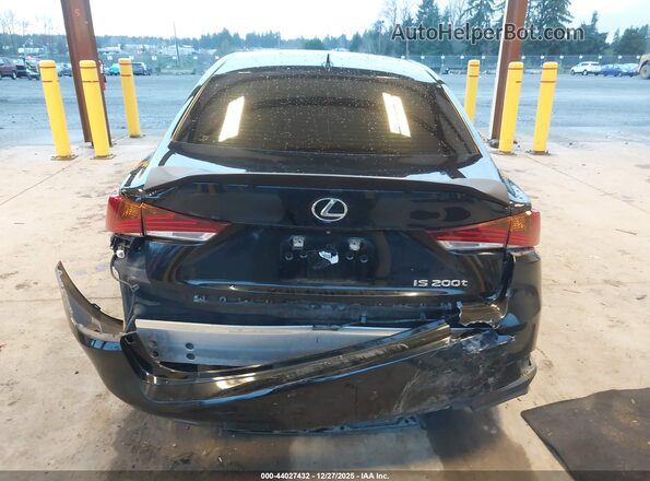 JTHBA1D24H5045253 2017 LEXUS IS 200T Black 