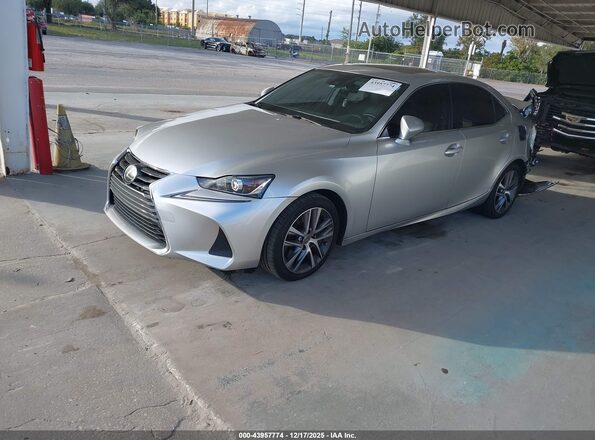 JTHBA1D24K5090250 2019 LEXUS IS 300 Silver წინა მარცხენა ხედი სამი მეოთხედიდან