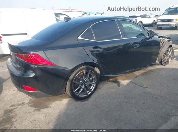 JTHBA1D25J5081409 2018 LEXUS IS 300 Black Rear right