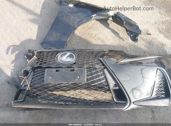 JTHBA1D25J5081409 2018 LEXUS IS 300 Black Instrument cluster view