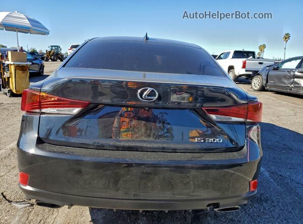JTHBA1D25K5092847 2019 LEXUS IS Charcoal უკანა ხედი