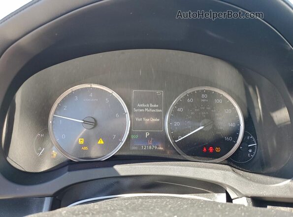 JTHBA1D25K5092847 2019 LEXUS IS Charcoal ხელსაწყოთა პანელის ხედი