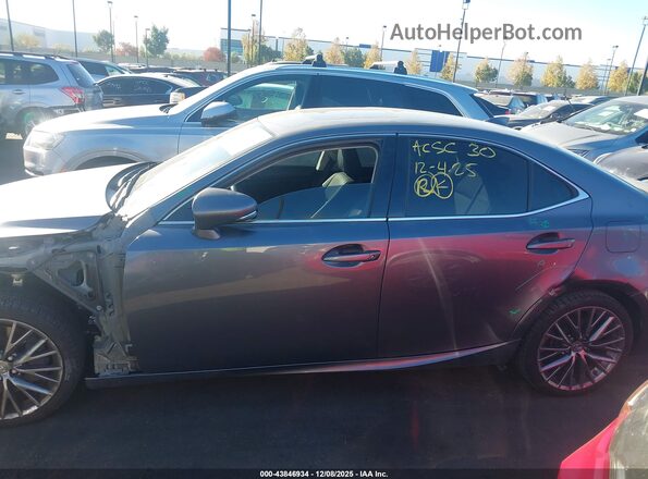 JTHBA1D26K5090136 2019 LEXUS IS 300 Gray 