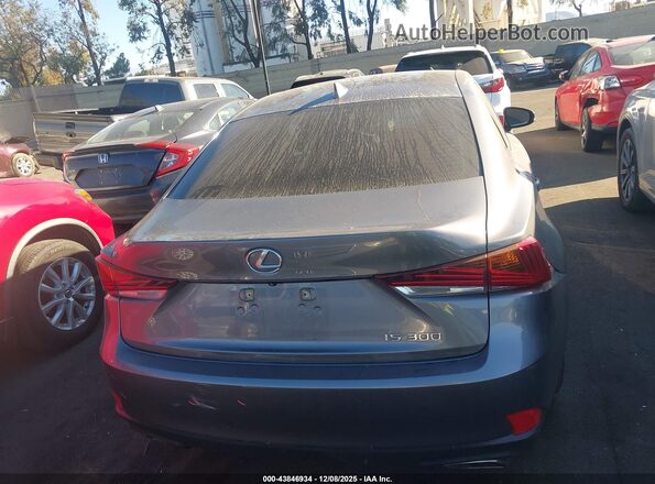 JTHBA1D26K5090136 2019 LEXUS IS 300 Gray 