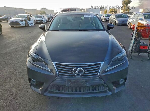 JTHBA1D27G5033094 2016 LEXUS IS Черный Вид спереди