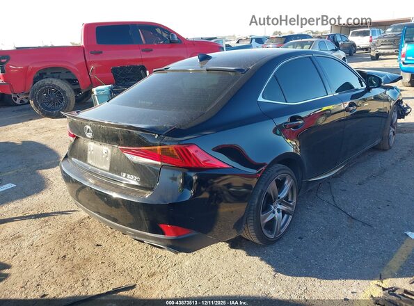 JTHBA1D27H5043352 2017 LEXUS IS 200T Black Задня права чверть