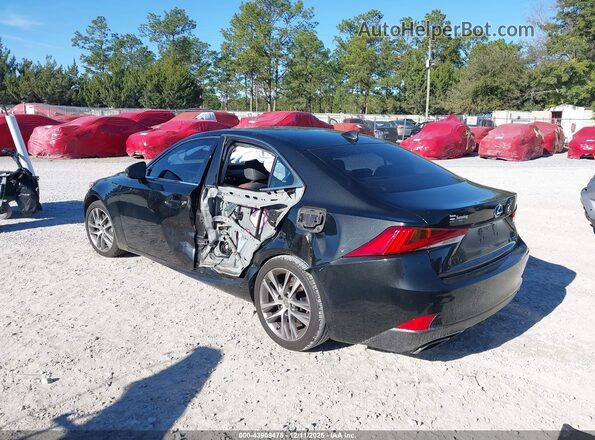 JTHBA1D27K5086726 2019 LEXUS IS 300 Black უკანა მარცხენა