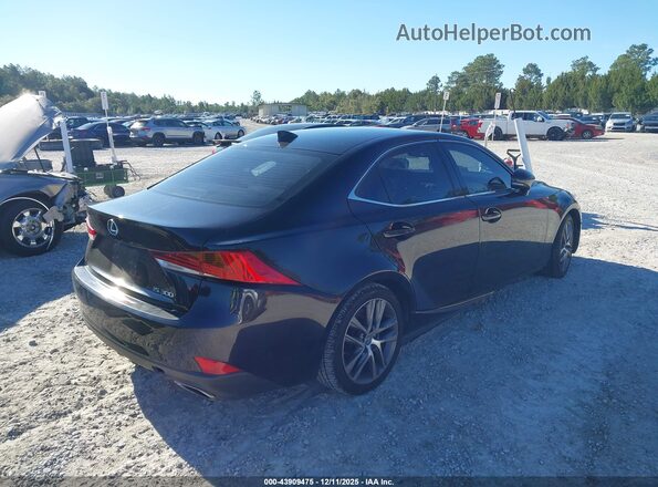 JTHBA1D27K5086726 2019 LEXUS IS 300 Black უკანა მარჯვენა