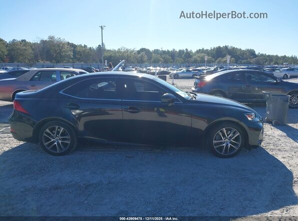 JTHBA1D27K5086726 2019 LEXUS IS 300 Black უკანა სალონის ხედი