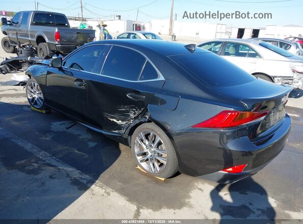 JTHBA1D27K5100799 2019 LEXUS IS 300 Black Tył lewy