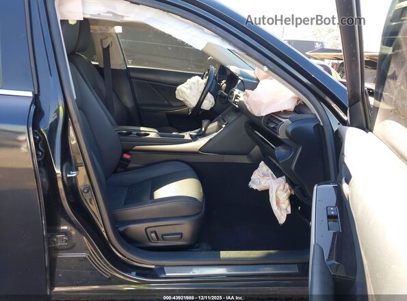 JTHBA1D27K5100799 2019 LEXUS IS 300 Black Widok wnętrza z przodu