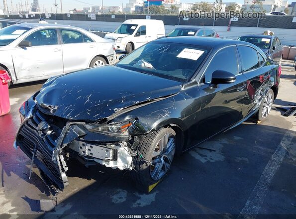 JTHBA1D27K5100799 2019 LEXUS IS 300 Black Przód lewy