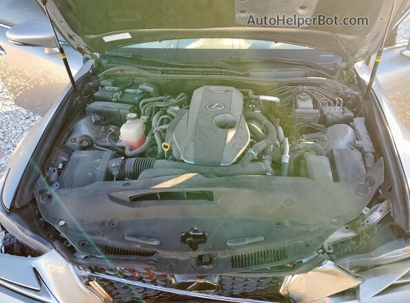 JTHBA1D28H5042632 2017 LEXUS IS Gray Rear interior view