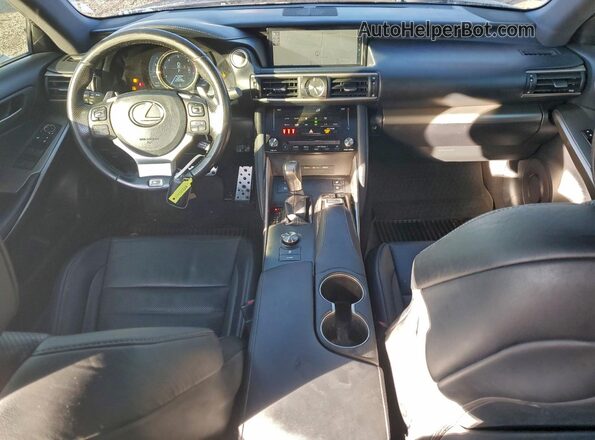 JTHBA1D28H5048057 2017 LEXUS IS Silver Widok deski rozdzielczej
