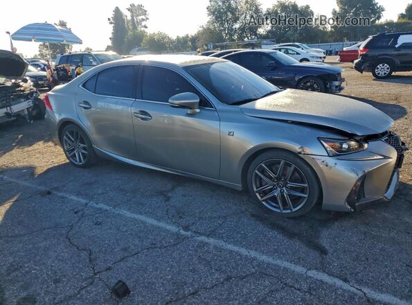 JTHBA1D28H5048057 2017 LEXUS IS Silver Przód prawy
