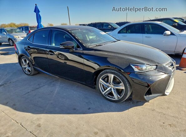JTHBA1D29H5040419 2017 LEXUS IS Black Առջևի աջ