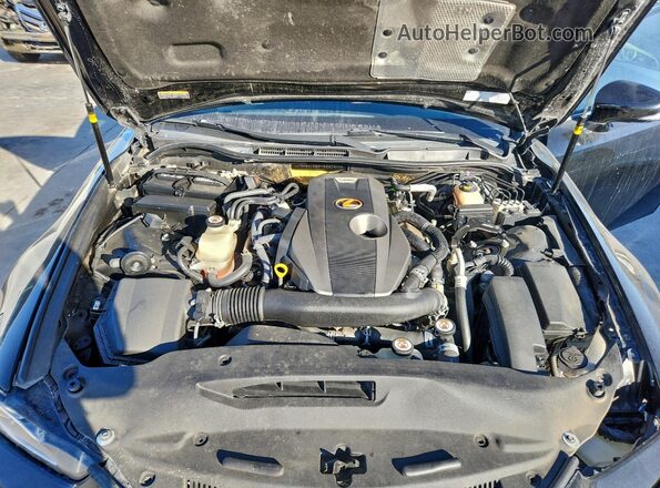 JTHBA1D29H5040419 2017 LEXUS IS Black Սալոնի հետևի տեսք
