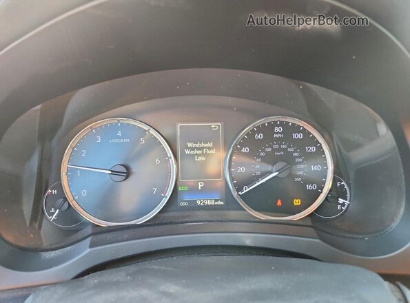 JTHBA1D29H5040419 2017 LEXUS IS Black Սարքավորումների վահանակի տեսք