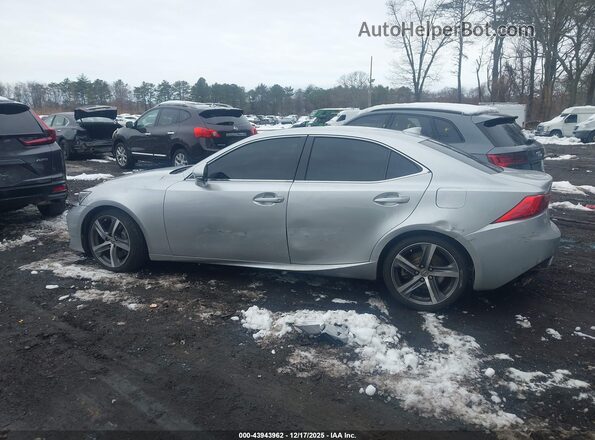 JTHBA1D29H5047600 2017 LEXUS IS 200T Silver სალონის 360-გრადუსიანი ხედი