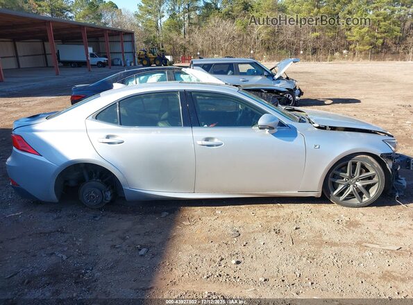 JTHBA1D29H5050125 2017 LEXUS IS 200T Silver Rear interior view