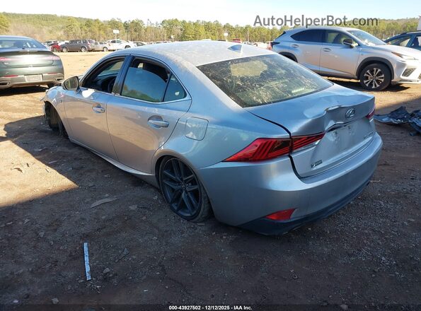 JTHBA1D29H5050125 2017 LEXUS IS 200T Silver Rear left