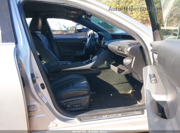 JTHBA1D29H5050125 2017 LEXUS IS 200T Silver Front interior view