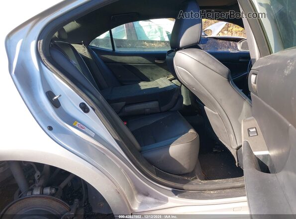 JTHBA1D29H5050125 2017 LEXUS IS 200T Silver VIN sticker view