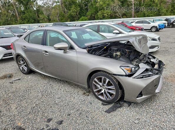 JTHBA1D29J5080246 2018 LEXUS IS Silver Передня права чверть