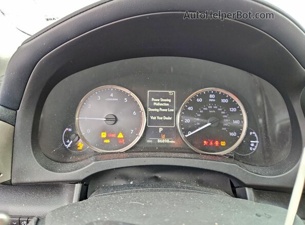 JTHBA1D29J5080246 2018 LEXUS IS Silver Вид щитка приладів