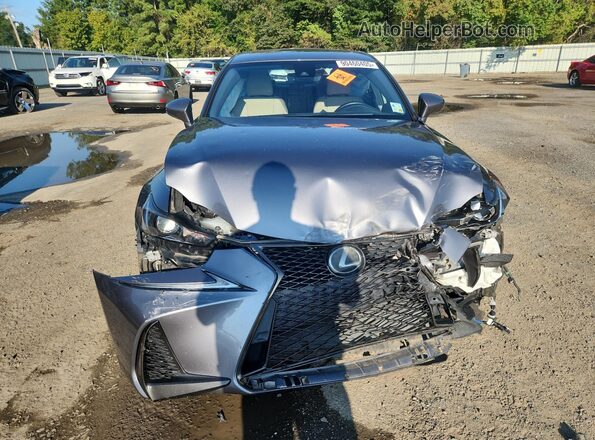 JTHBA1D29K5088395 2019 LEXUS IS Gray Widok z przodu