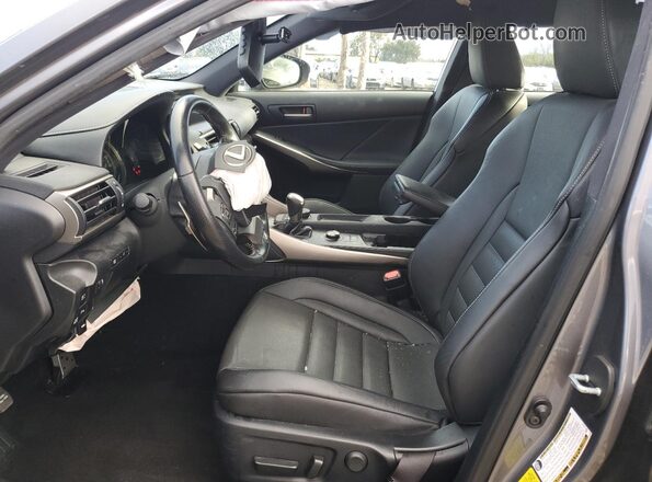 JTHBA1D29K5099994 2019 LEXUS IS Charcoal Вид салону спереду