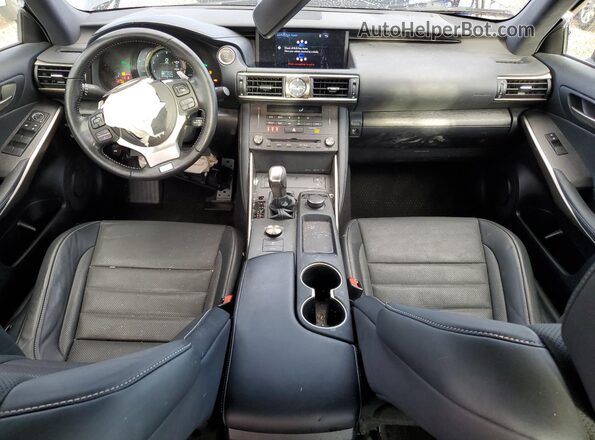 JTHBA1D29K5099994 2019 LEXUS IS Charcoal Вид панелі приладів