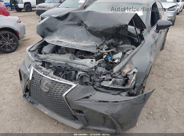 JTHBE1D20H5029927 2017 LEXUS IS 350 Black Widok z przodu
