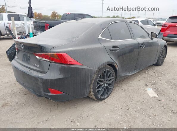 JTHBE1D20H5029927 2017 LEXUS IS 350 Black Tył prawy