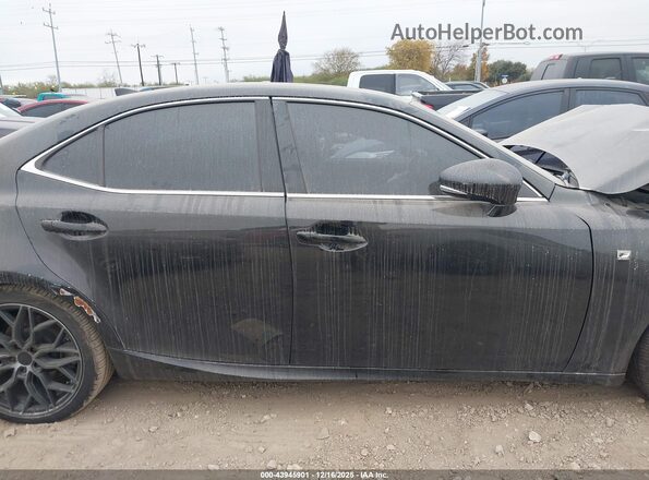 JTHBE1D20H5029927 2017 LEXUS IS 350 Black Widok wnętrza z tyłu